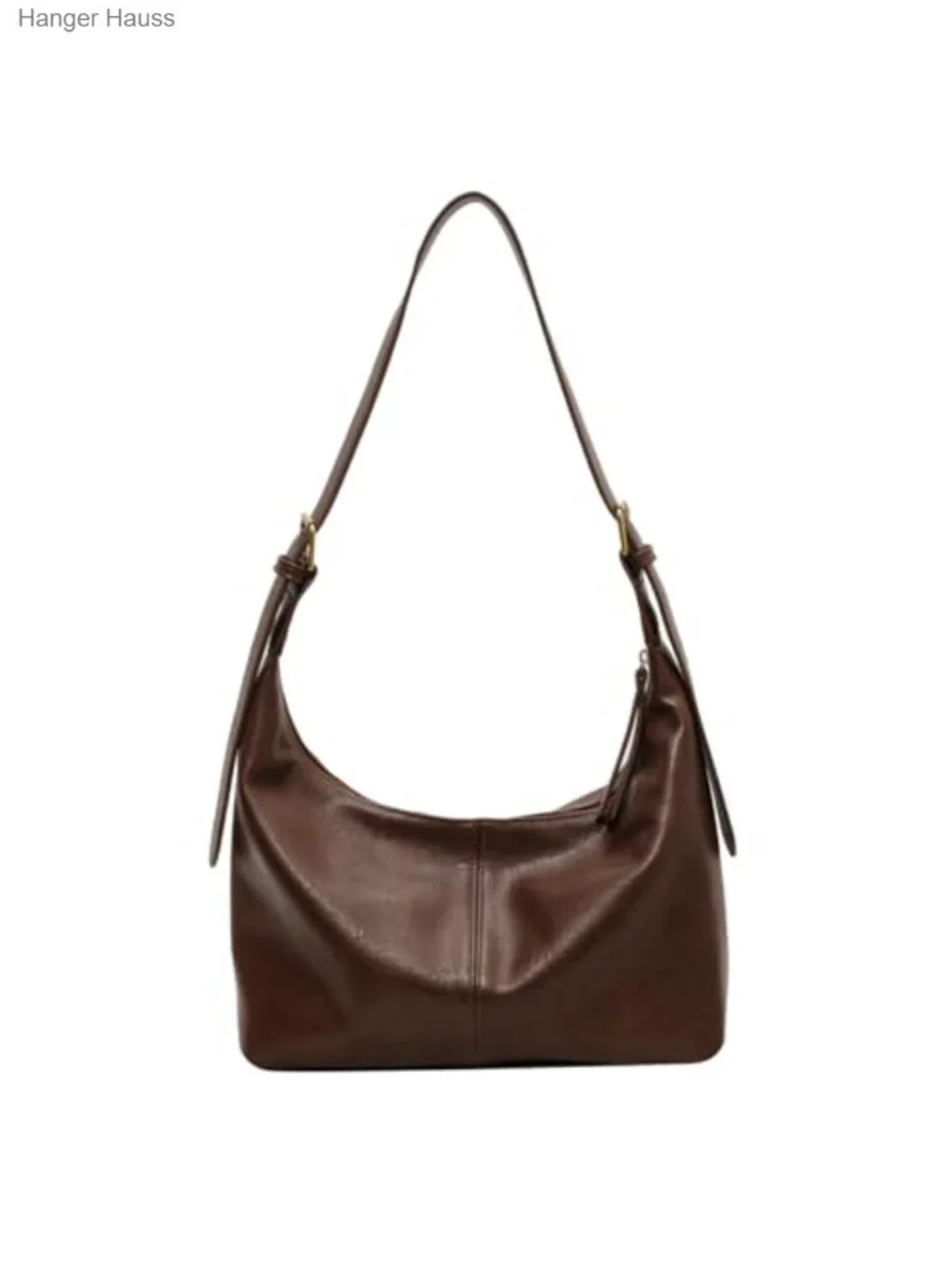 Vegan Leather Slouchy Hobo Crossbody Shoulder Bag Women Work Travel
